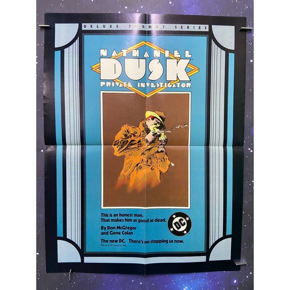 NATHANIEL DUSK McGregor, Colon, 1983, DC Comics Shop Promo Poster 17x22" - Picture 1 of 2